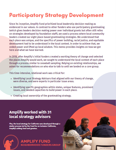 Participatory Strategy Development_Cover