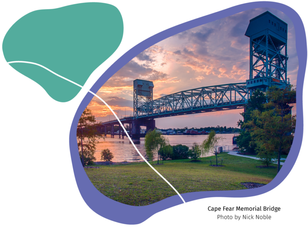 Cape Fear Memorial Bridge, photo by Nick Noble
