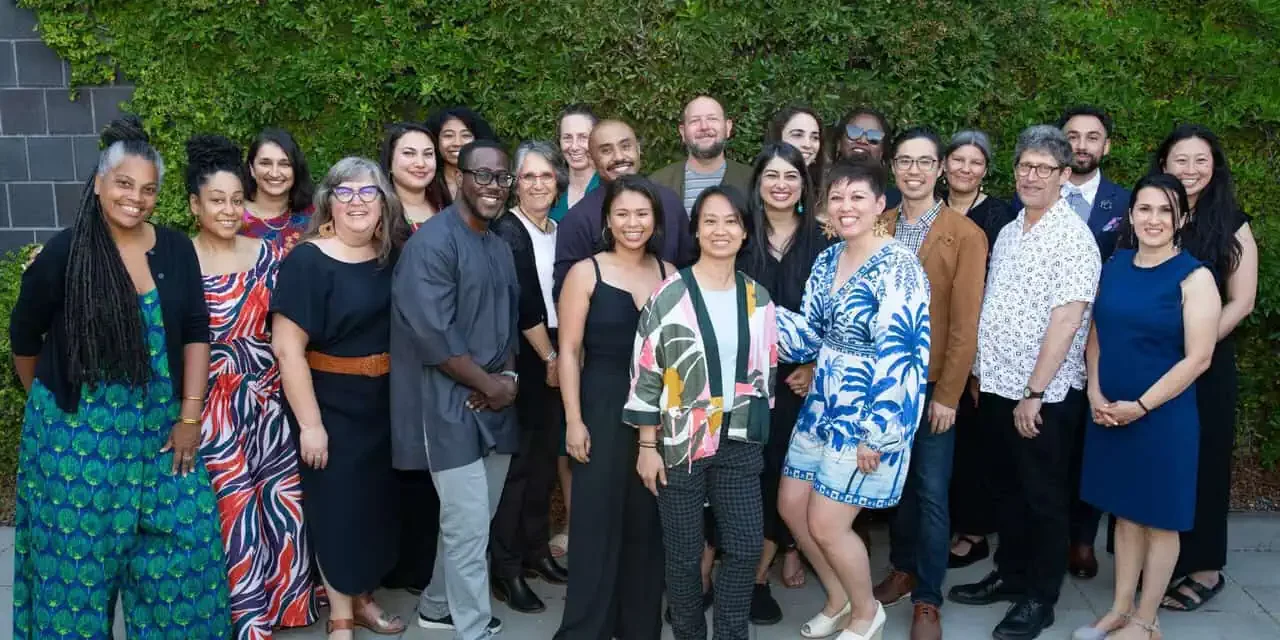 NFG staff and board celebrate the recipients of the 2023 Discount Foundation Legacy Award at the Cameron Art Museum in Wilmington, NC.
